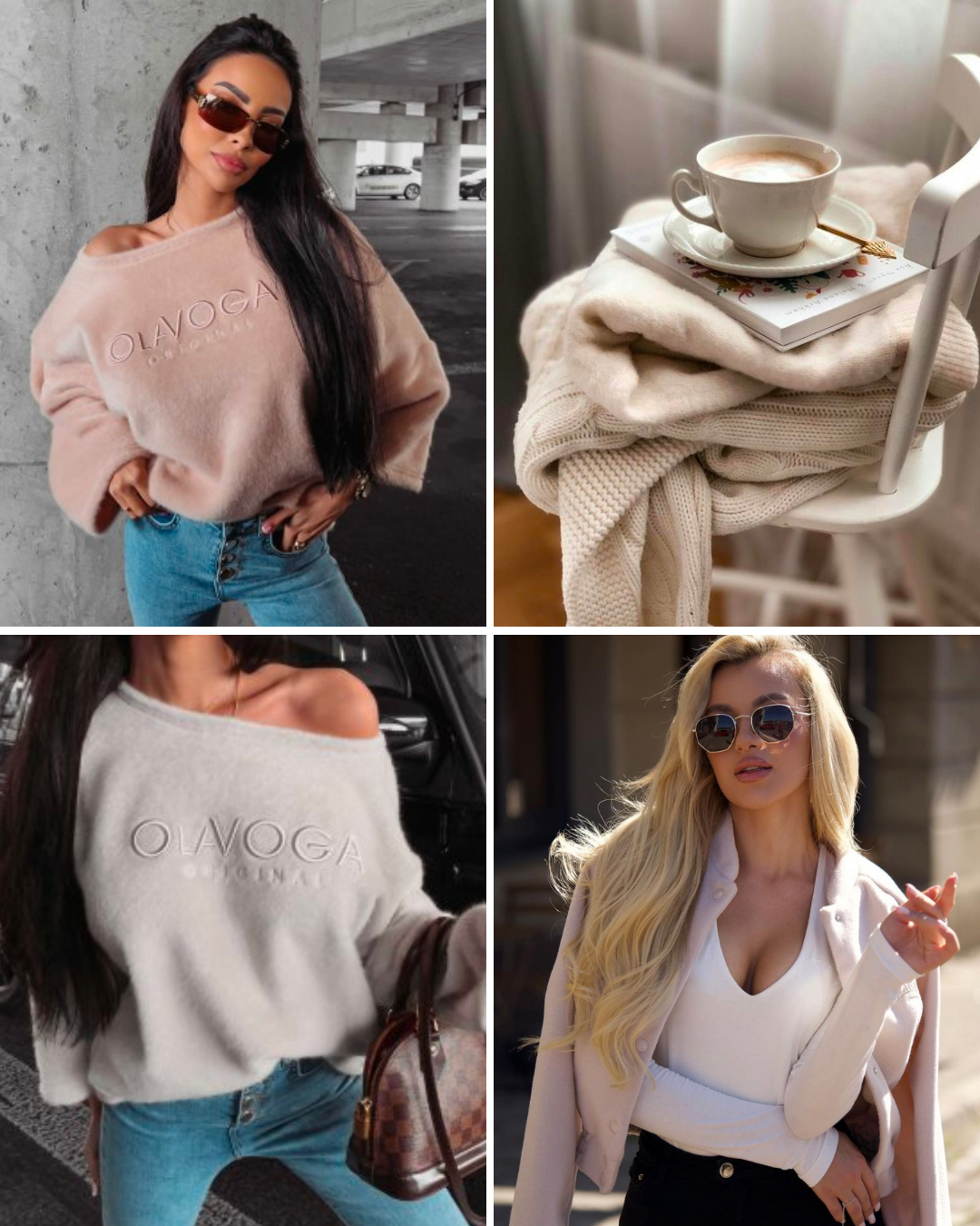 O'La Voga kötött pulcsik