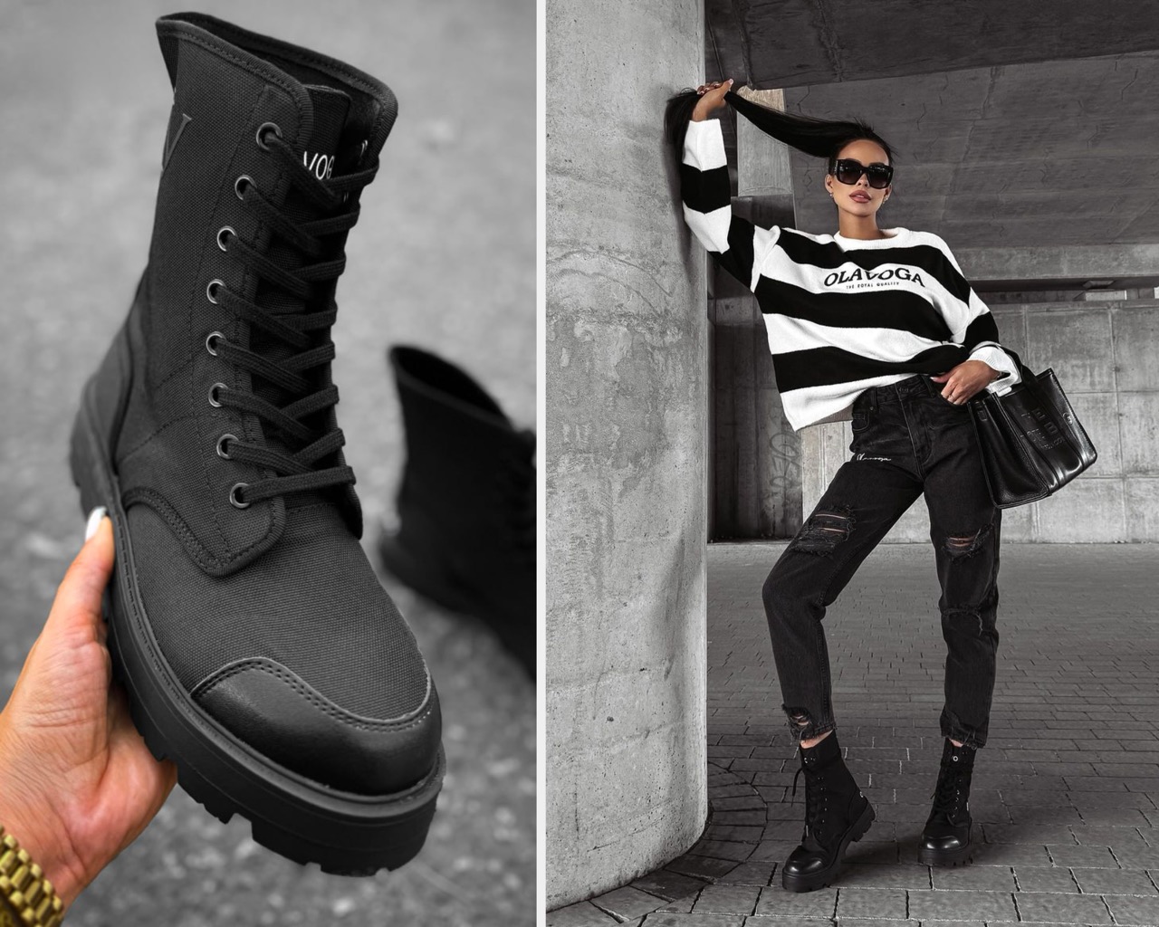 o'la voga csizma, bakancs