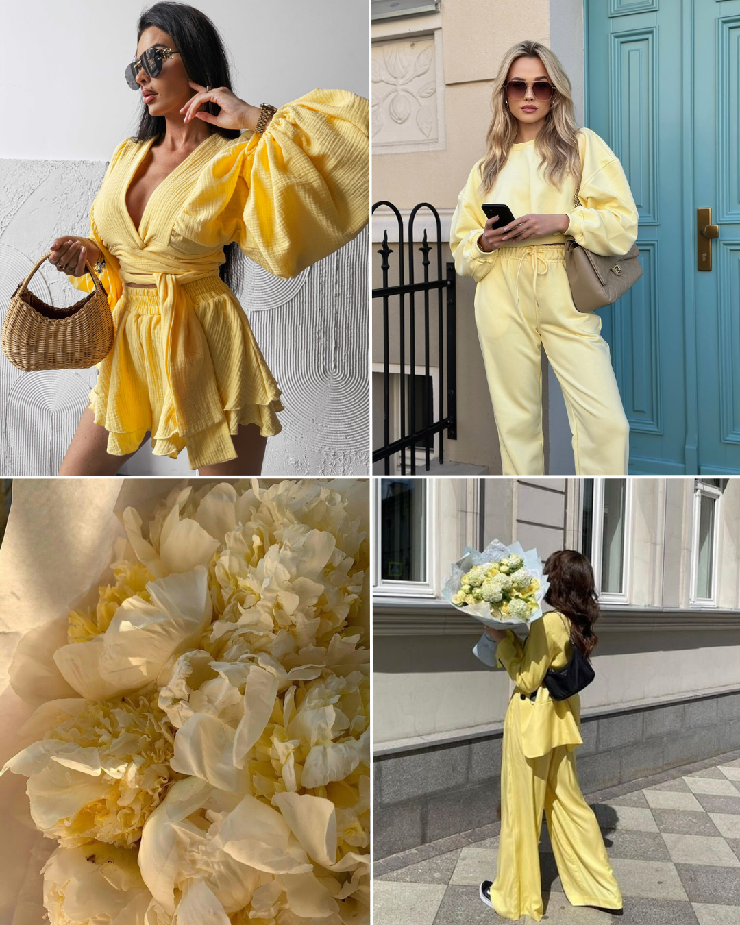 Tavaszi színtrendek 2025 pasztell sárga