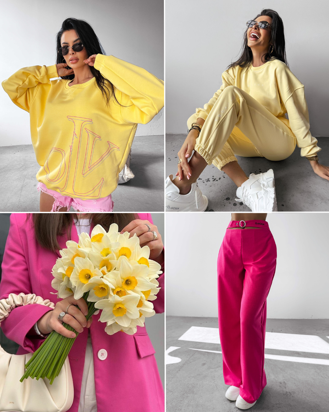 Tavaszi színtrendek pink sárga