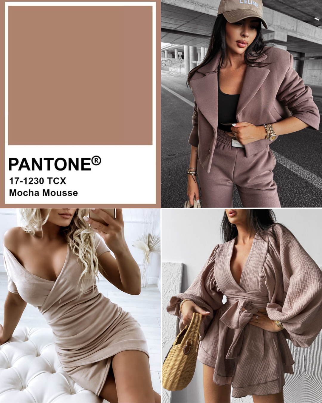 Pantone 2025 mocha mousse