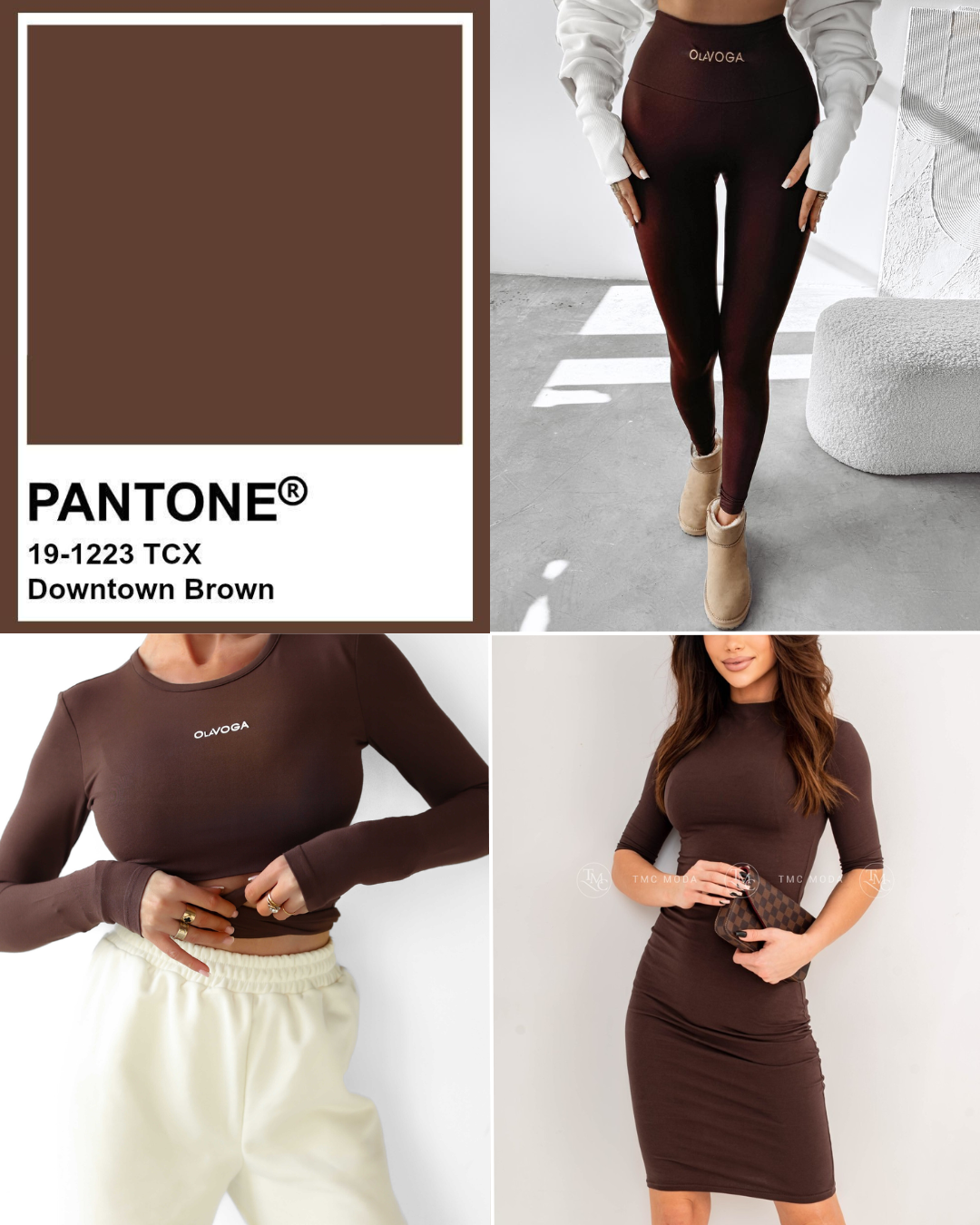 Pantone 2025 csokoládé barna