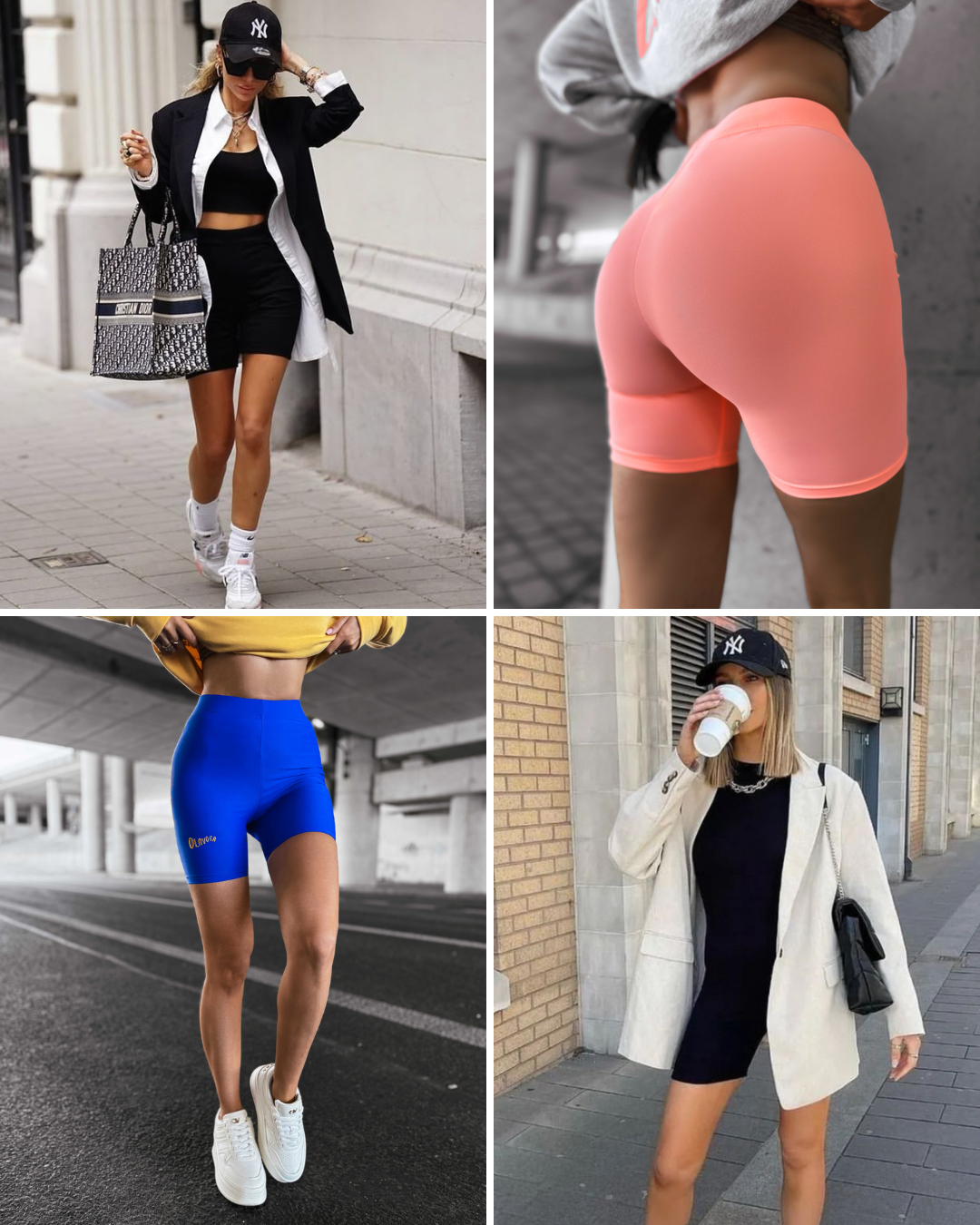 nadrág trendek 2025 biker shorts